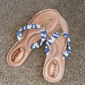 Reef cloth sandals